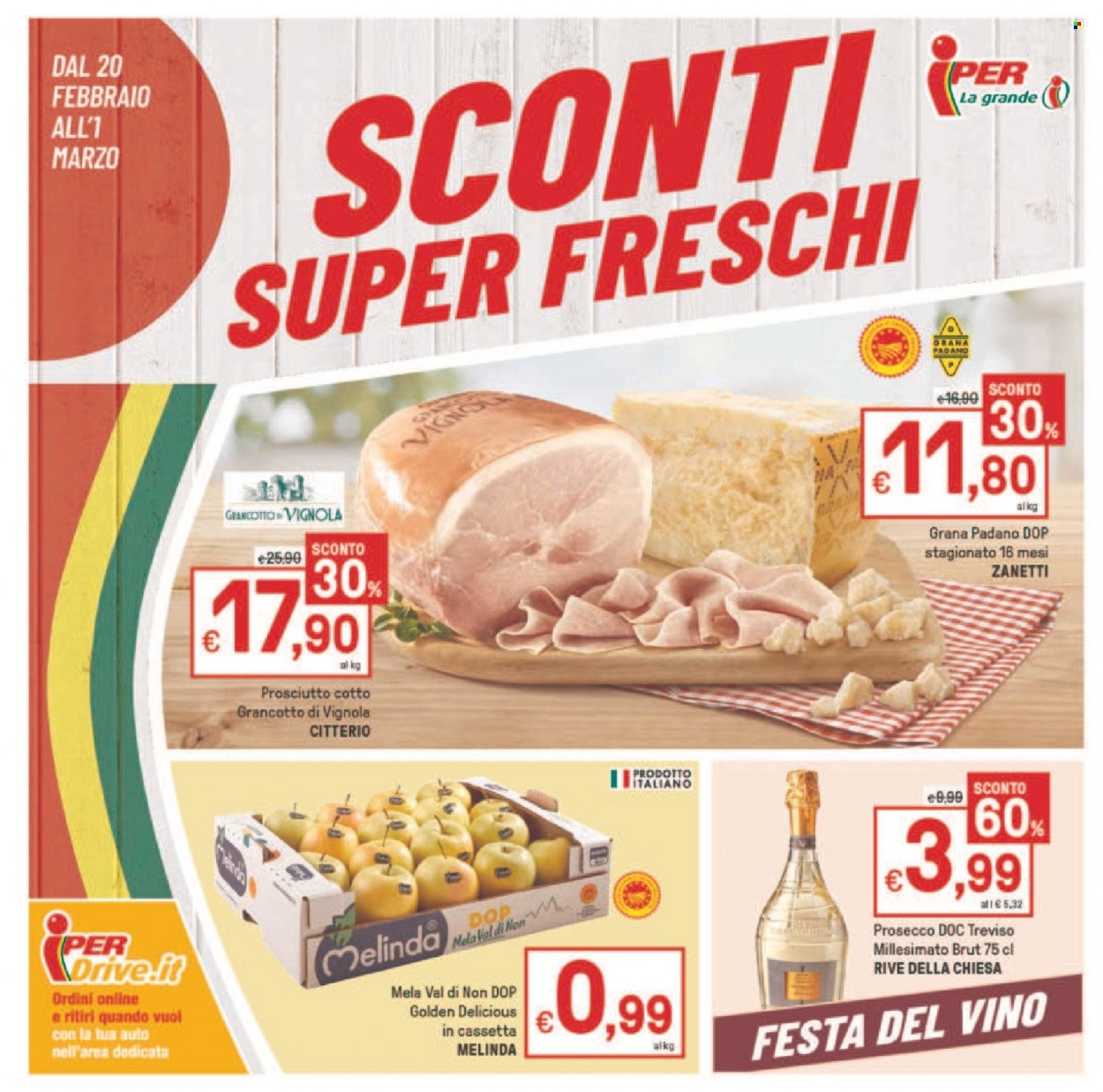 Volantino Iper, La grande i - 20/2/2023 - 1/3/2023. Pagina 1