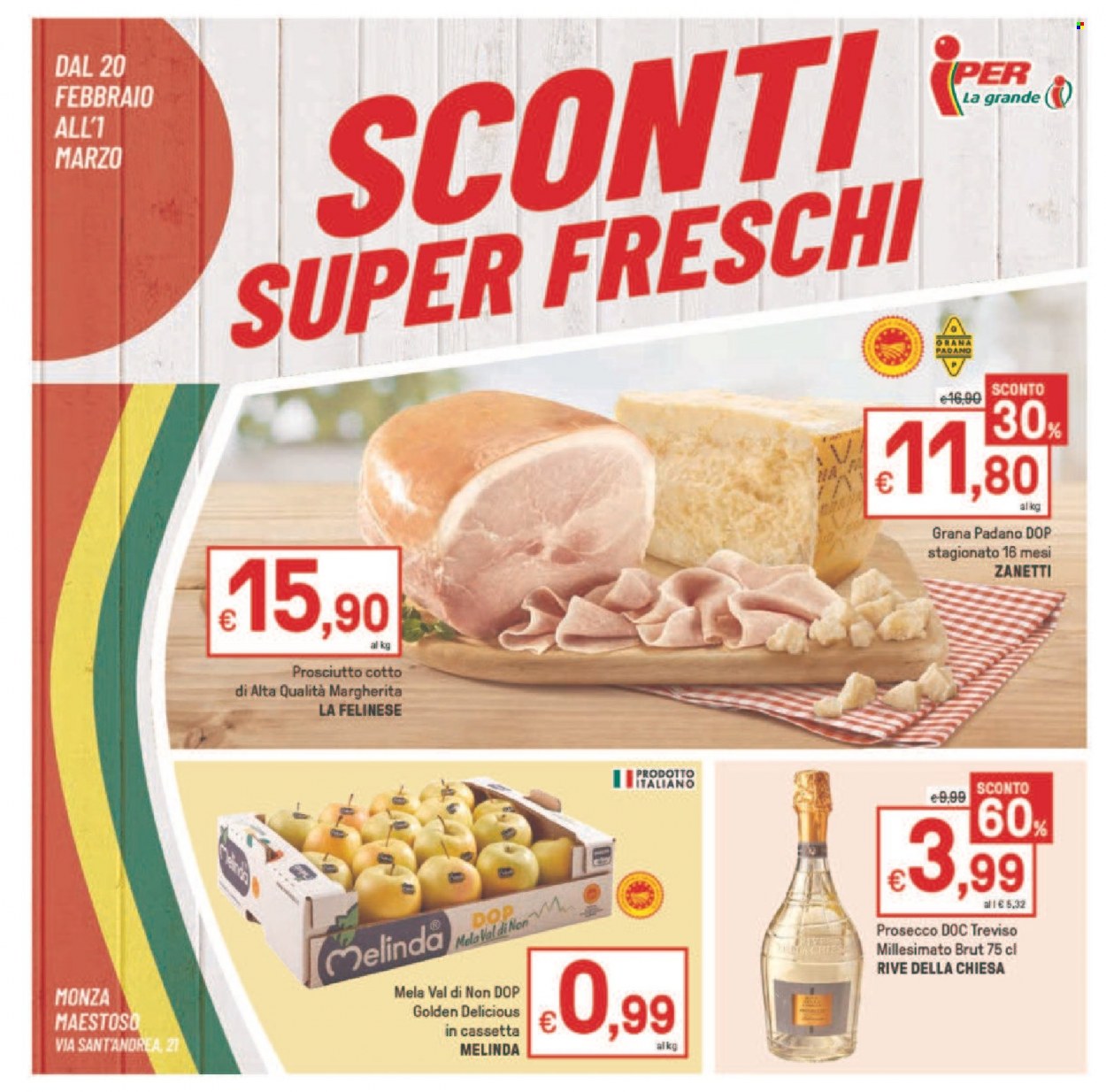 Volantino Iper, La grande i - 20/2/2023 - 1/3/2023. Pagina 1