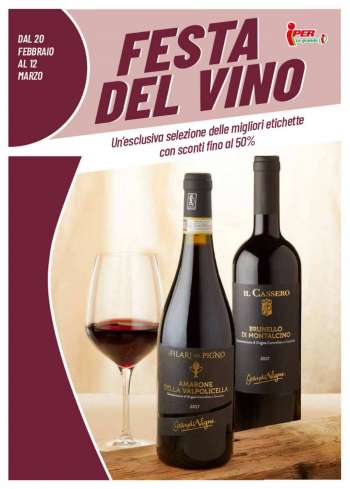 Volantino Iper, La grande i - 20/2/2023 - 12/3/2023.