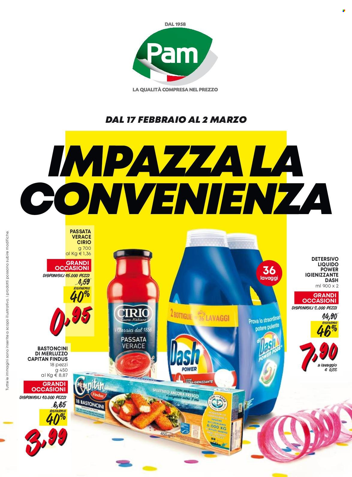 Volantino Pam Panorama - 17/2/2023 - 2/3/2023. Pagina 1