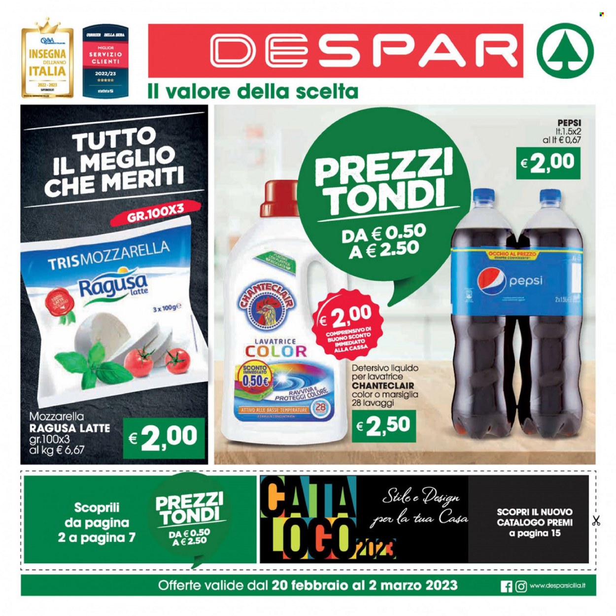Volantino Despar - 20/2/2023 - 2/3/2023. Pagina 1