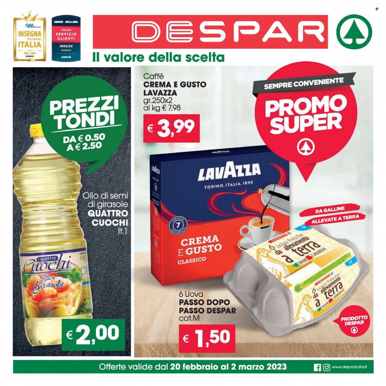 Volantino Despar - 20/2/2023 - 2/3/2023. Pagina 16