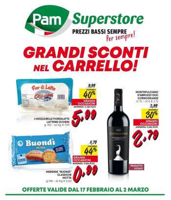 Volantino Pam Panorama - 17/2/2023 - 2/3/2023.