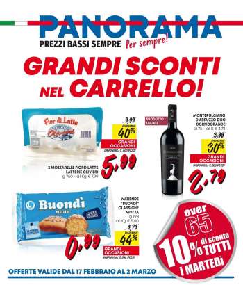 Volantino Panorama - 17/2/2023 - 2/3/2023.