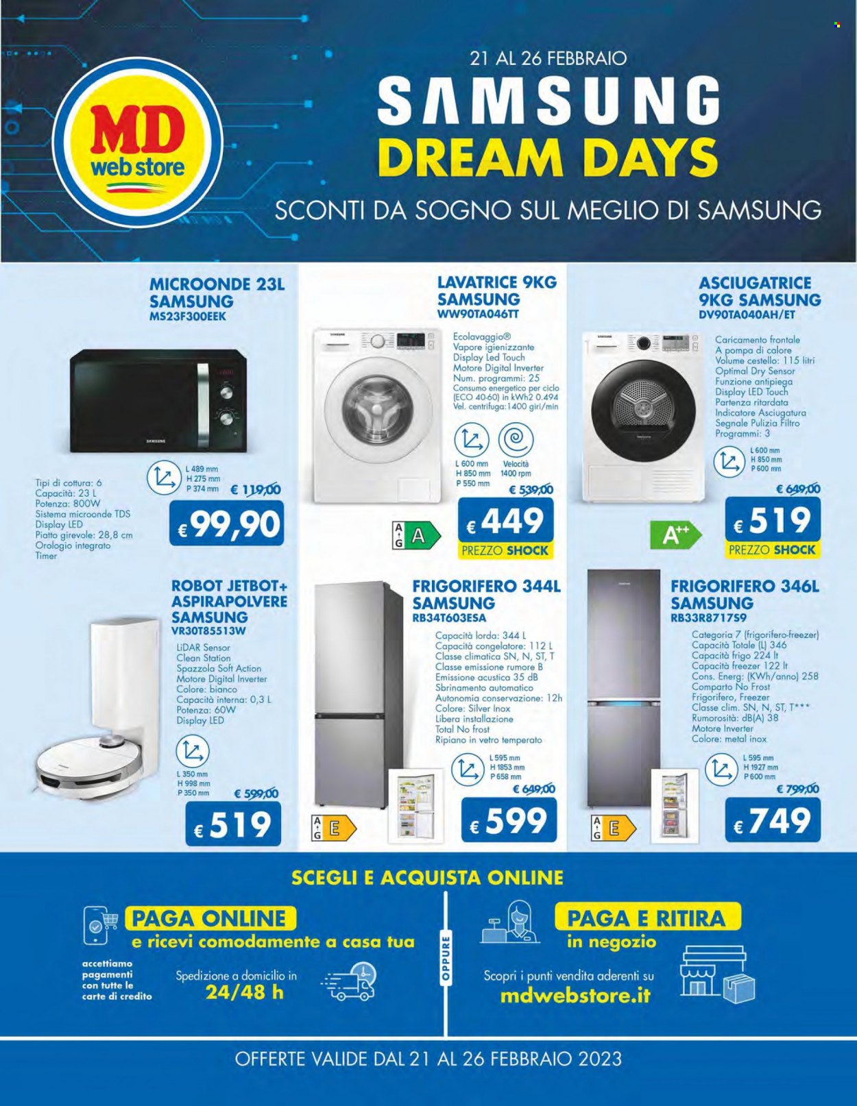Volantino MD Discount - 21/2/2023 - 26/2/2023. Pagina 14