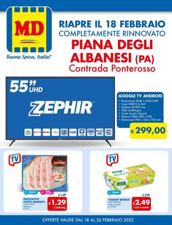 Volantino MD Discount - 18/2/2023 - 26/2/2023.