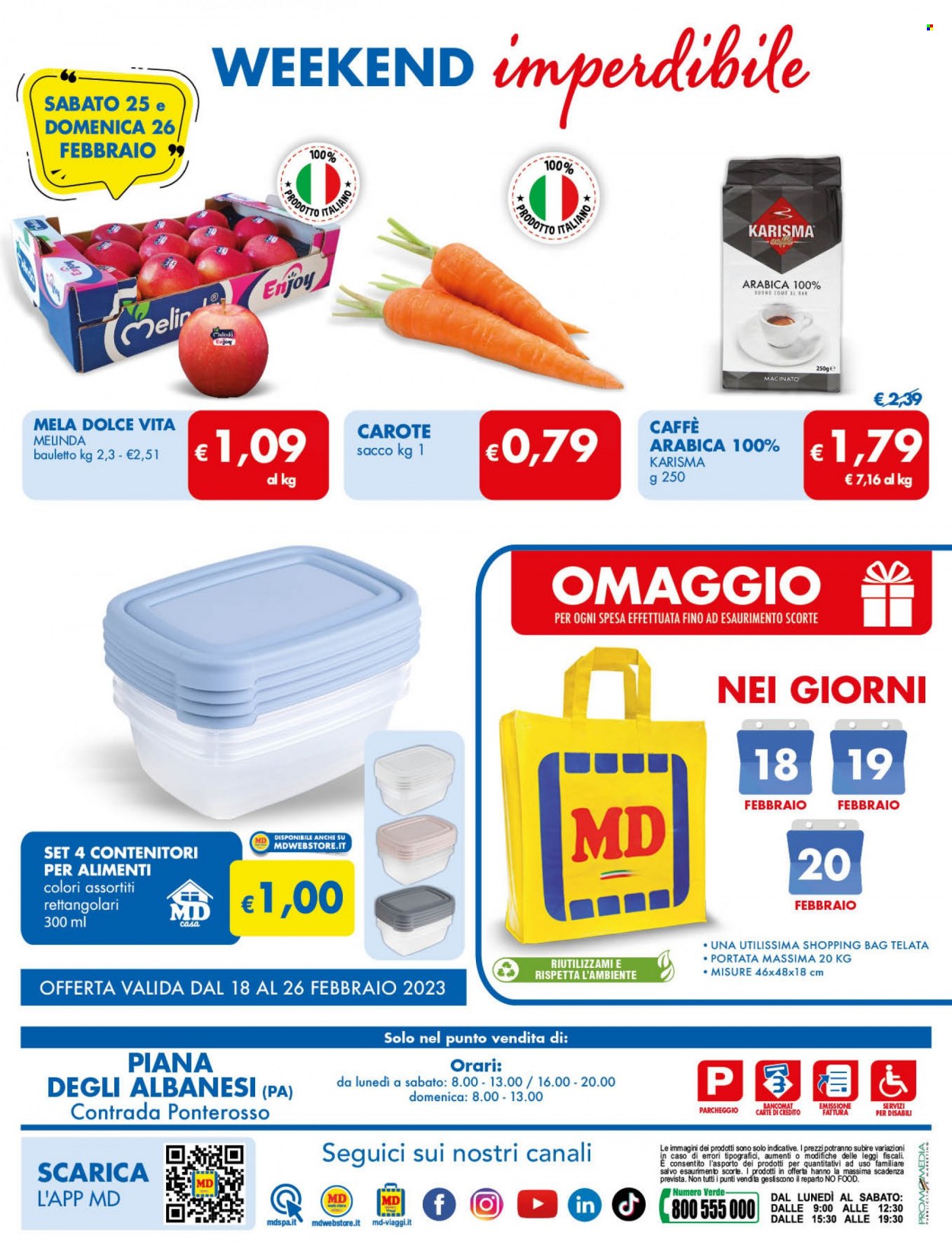 Volantino MD Discount - 18/2/2023 - 26/2/2023. Pagina 16
