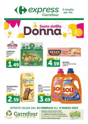 Volantino Carrefour - 23/2/2023 - 8/3/2023.