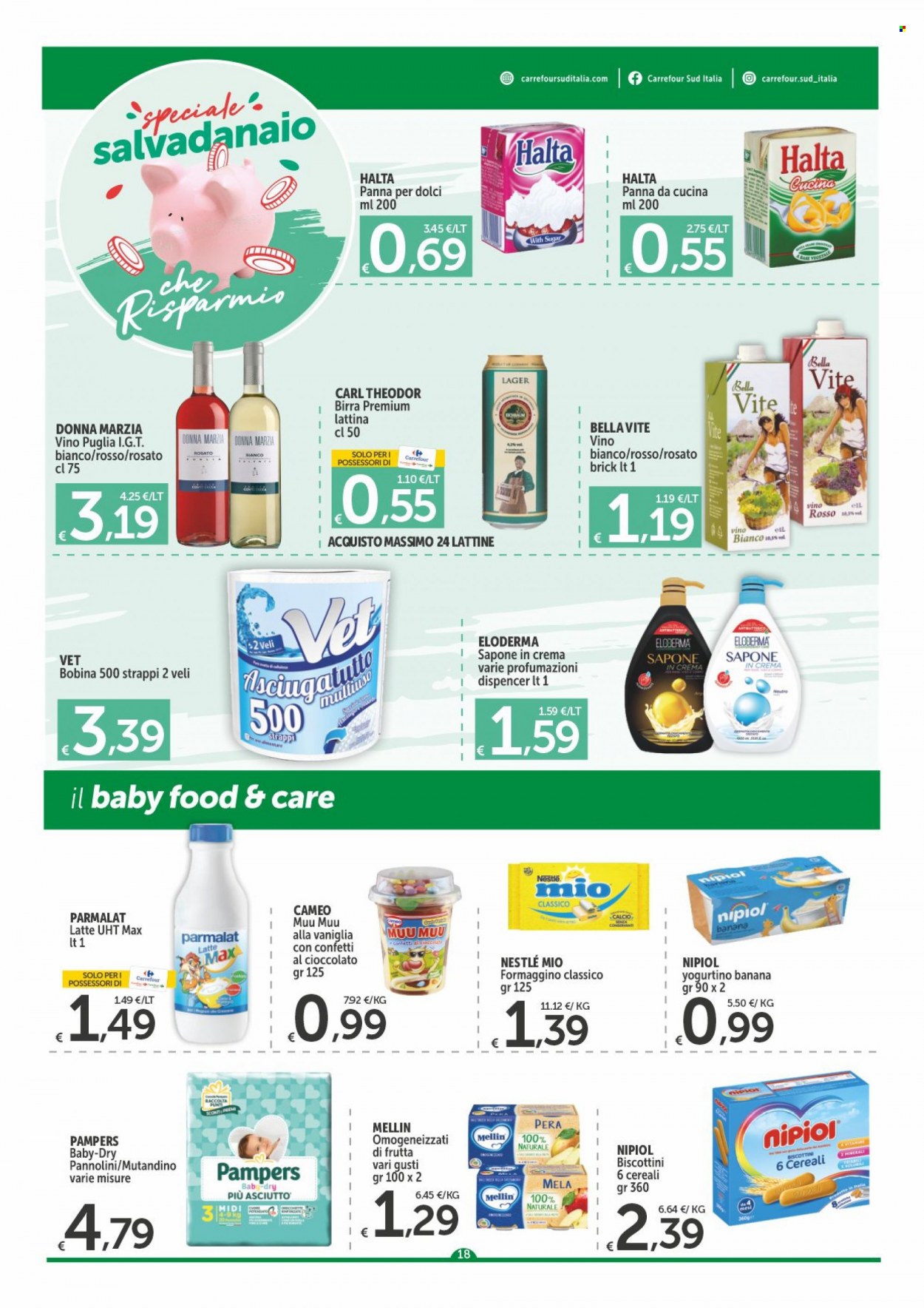 Volantino Carrefour - 23/2/2023 - 8/3/2023. Pagina 18