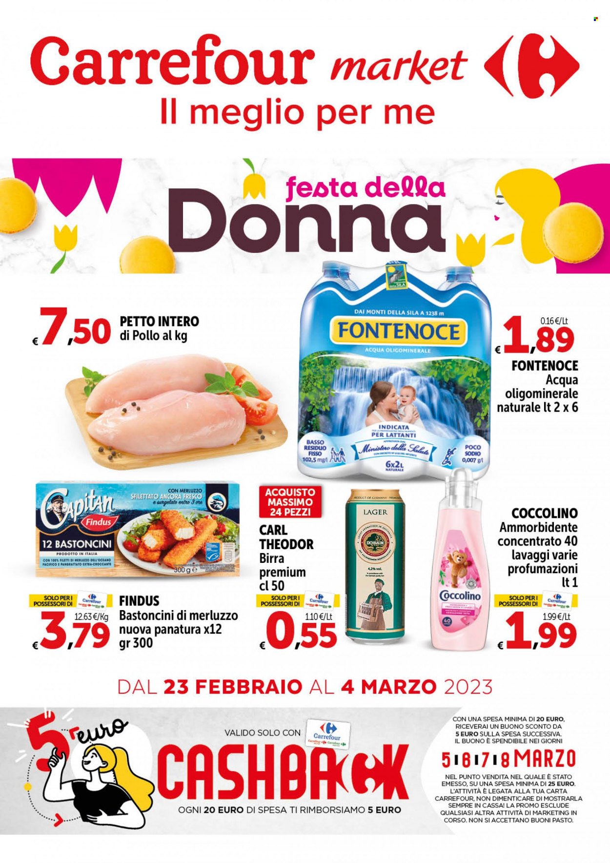 Volantino Carrefour - 23/2/2023 - 4/3/2023. Pagina 1