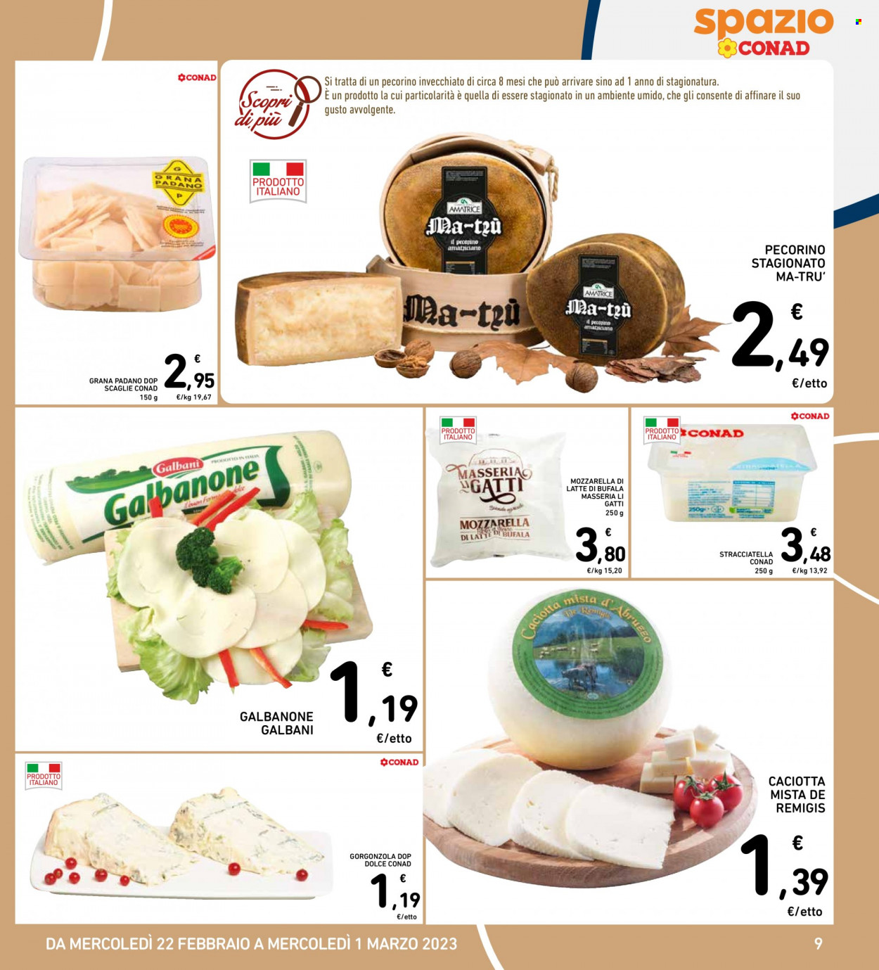 Volantino Conad - 22/2/2023 - 1/3/2023. Pagina 9