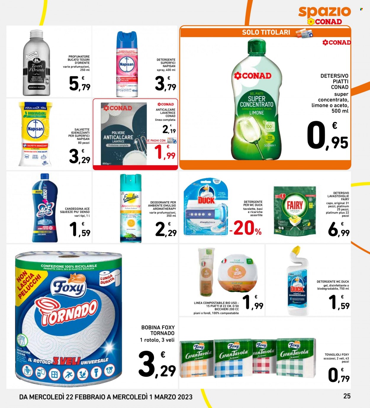 Volantino Conad - 22/2/2023 - 1/3/2023. Pagina 25