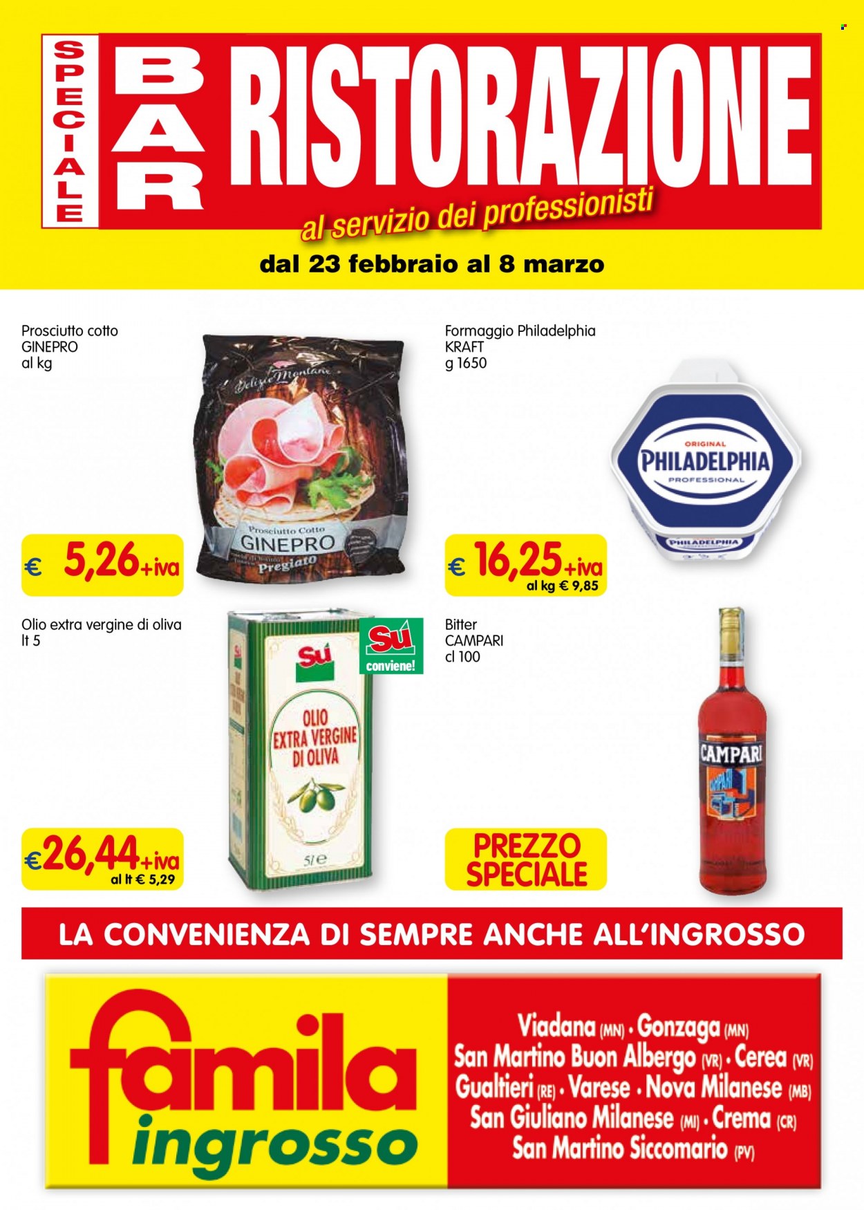 Volantino Famila - 23/2/2023 - 8/3/2023. Pagina 1
