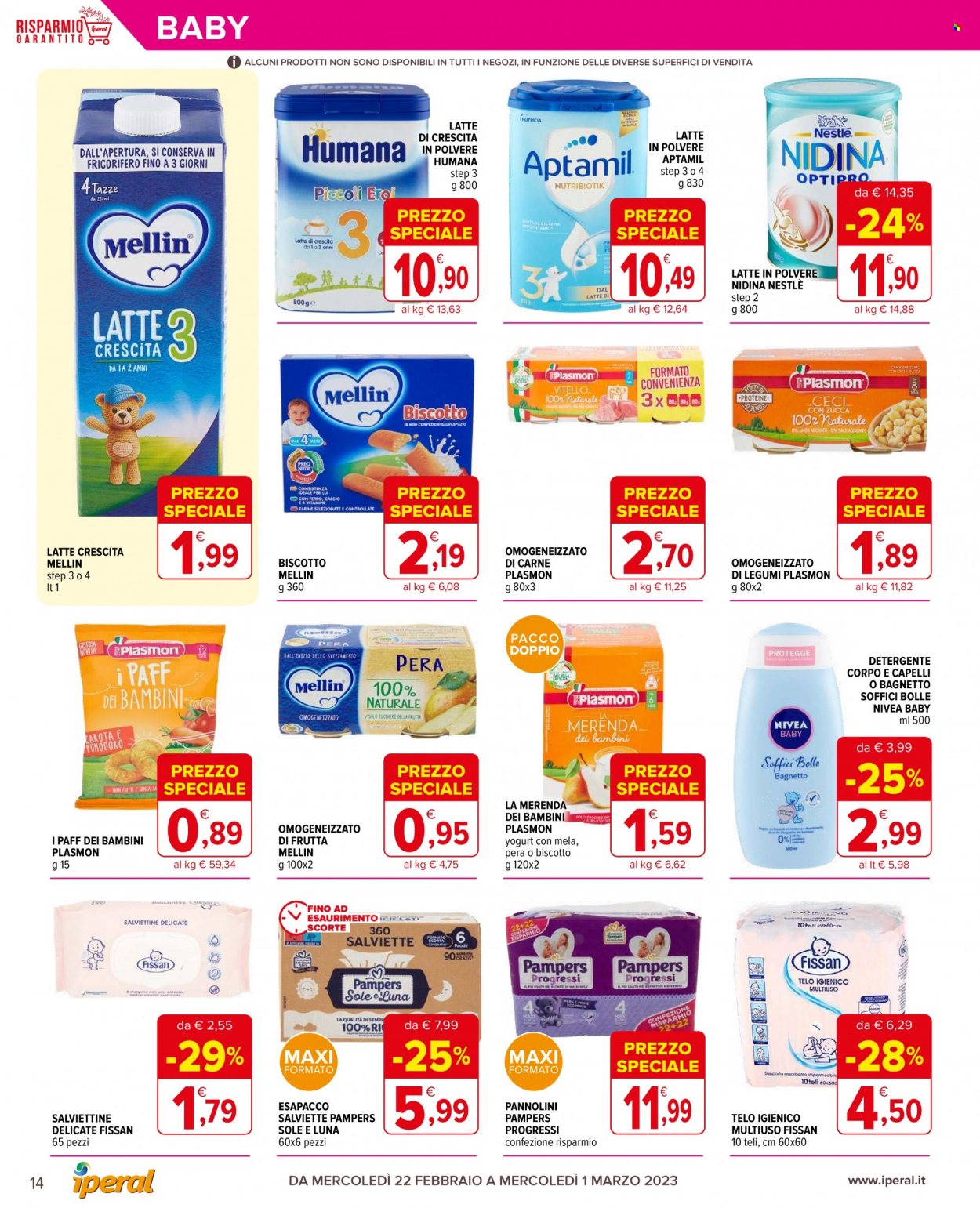 Volantino Iperal - 22/2/2023 - 1/3/2023. Pagina 14