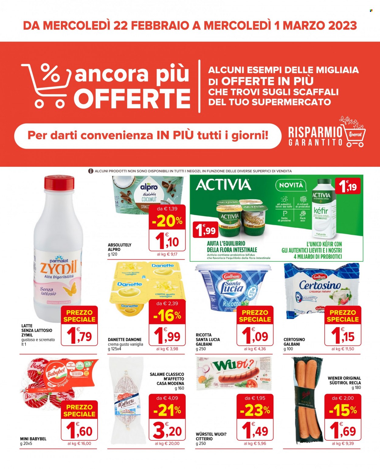 Volantino Iperal - 22/2/2023 - 1/3/2023. Pagina 1