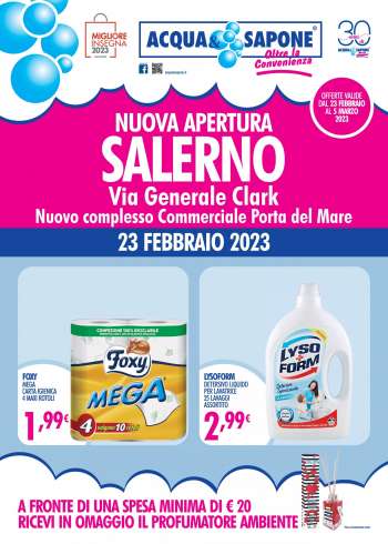 Volantino Acqua & Sapone - 23/2/2023 - 5/3/2023.
