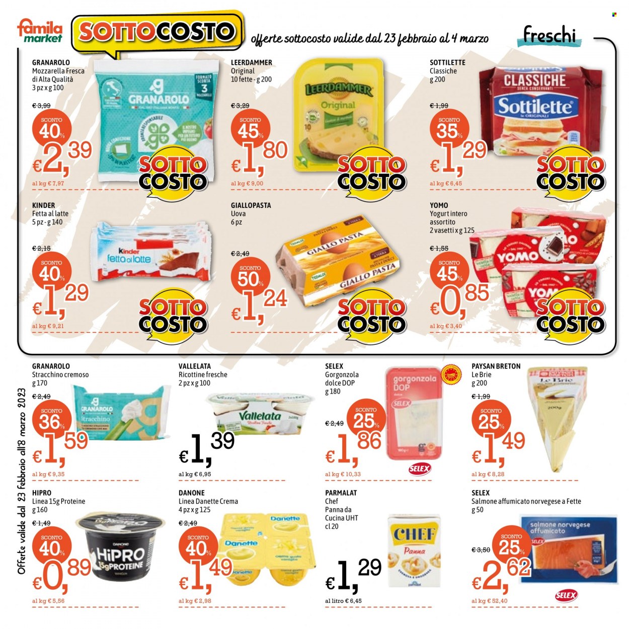Volantino Famila - 23/2/2023 - 8/3/2023. Pagina 2