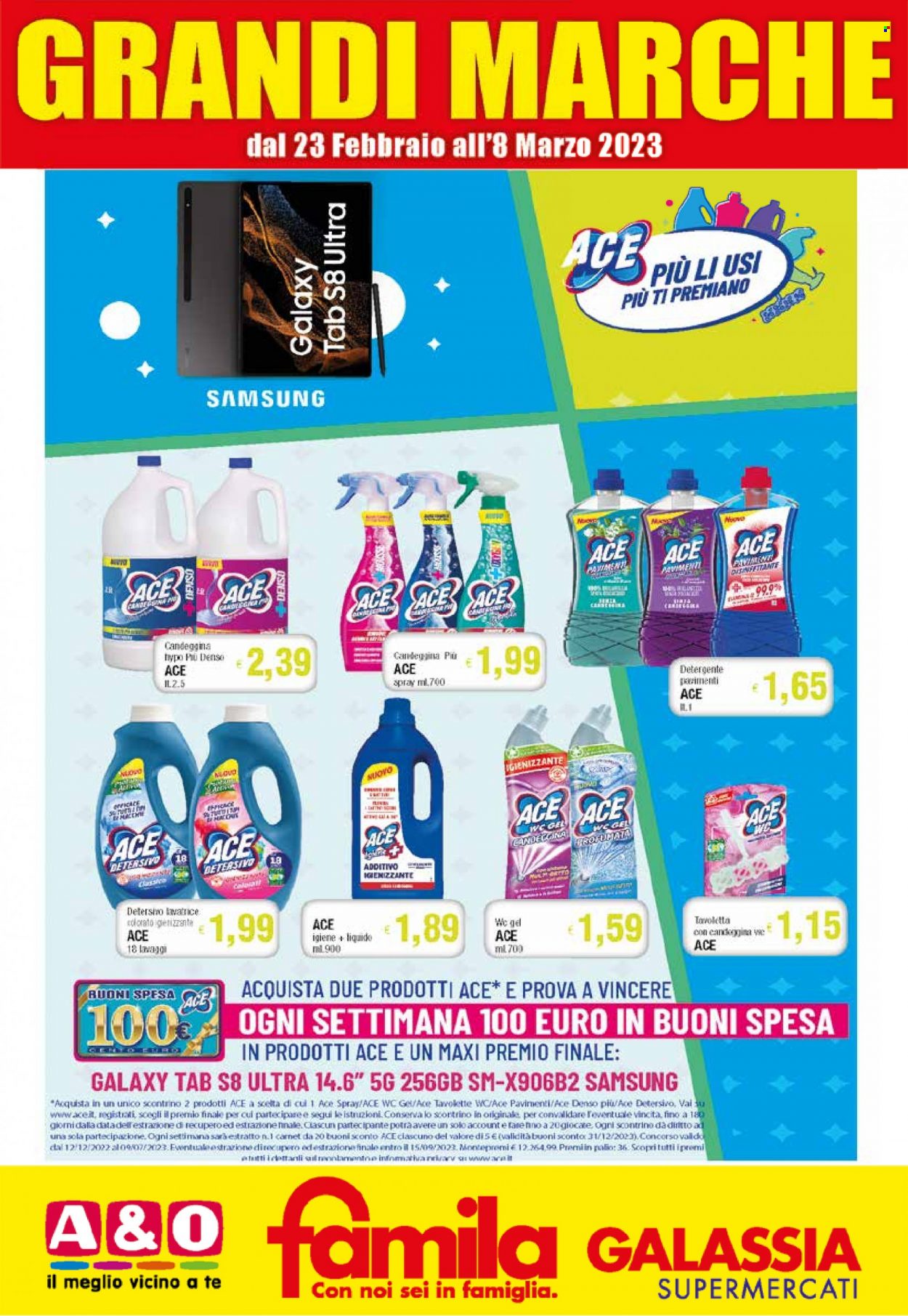 Volantino Famila - 23/2/2023 - 8/3/2023. Pagina 1