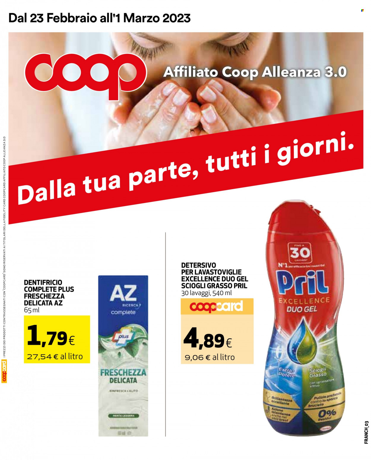 Volantino Coop - 23/2/2023 - 1/3/2023. Pagina 1