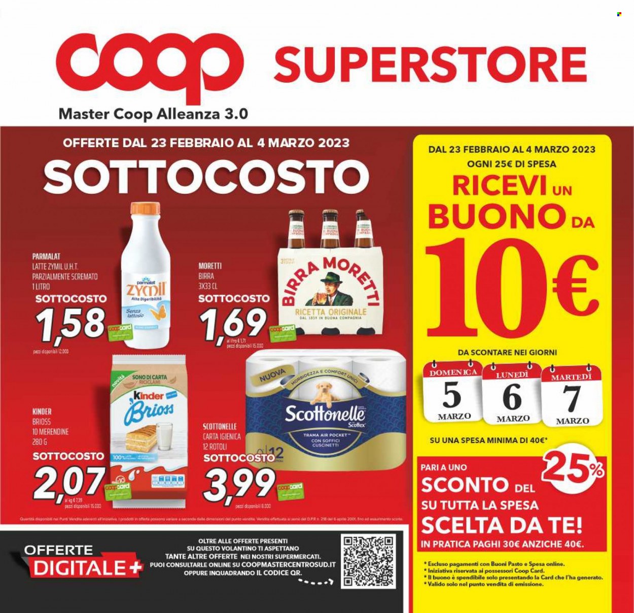 Leták Coop - 23.2.2023 - 4.3.2023. Strana 1