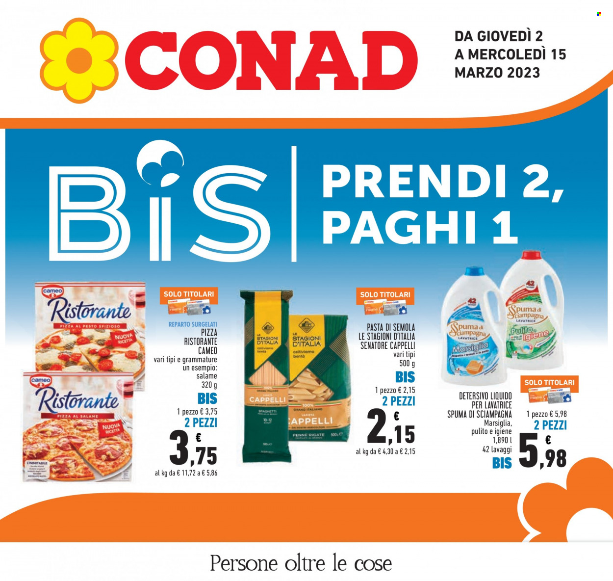 Leták Conad - 2.3.2023 - 15.3.2023. Strana 1