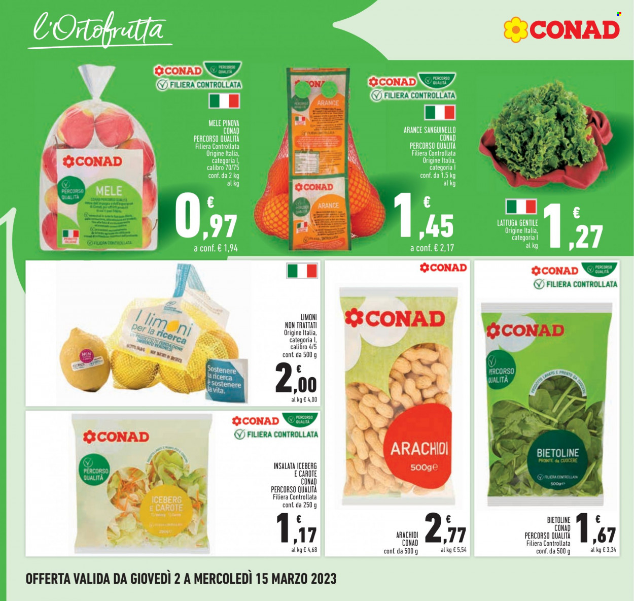 Volantino Conad - 2/3/2023 - 15/3/2023. Pagina 6