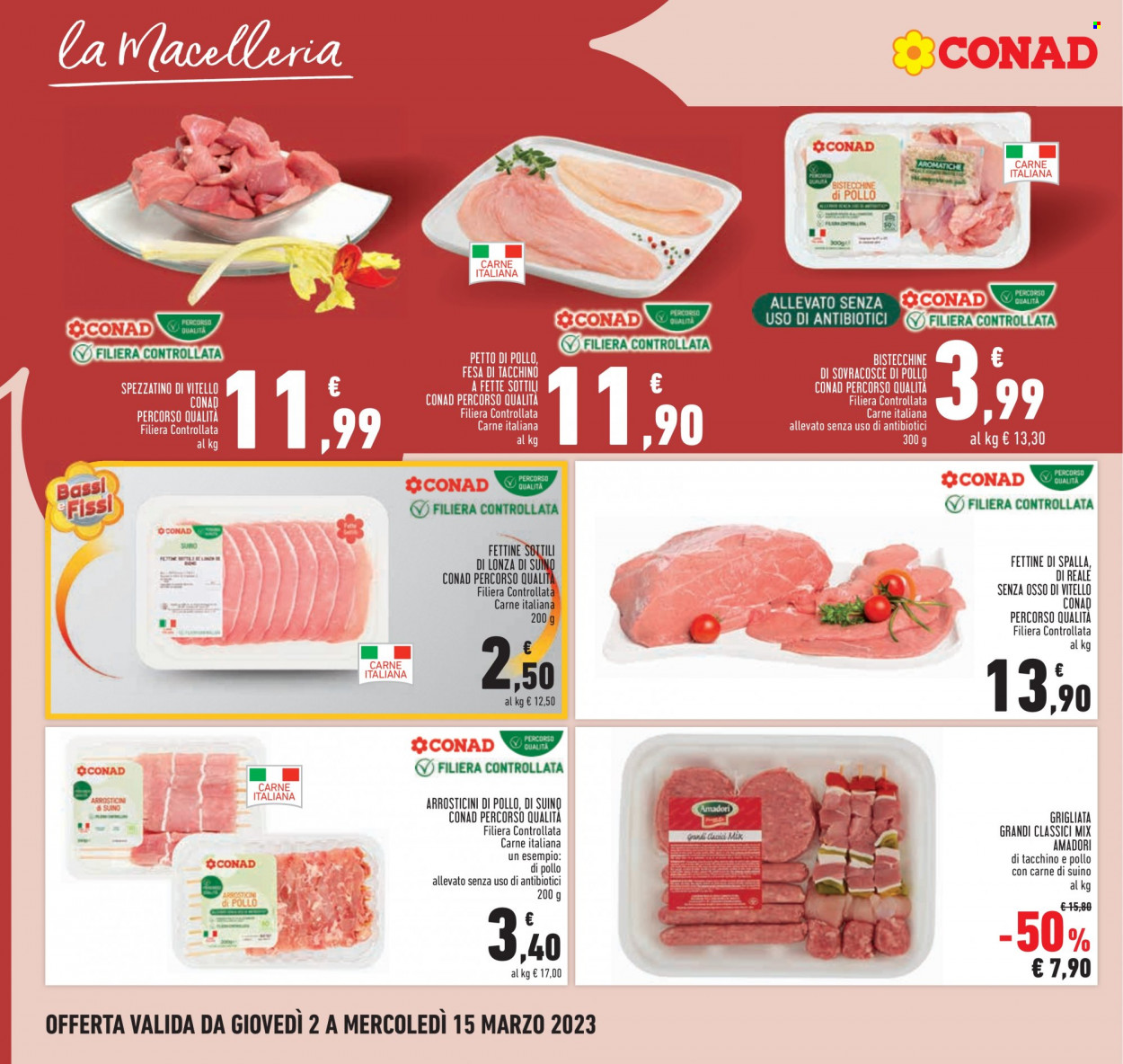 Volantino Conad - 2/3/2023 - 15/3/2023. Pagina 8