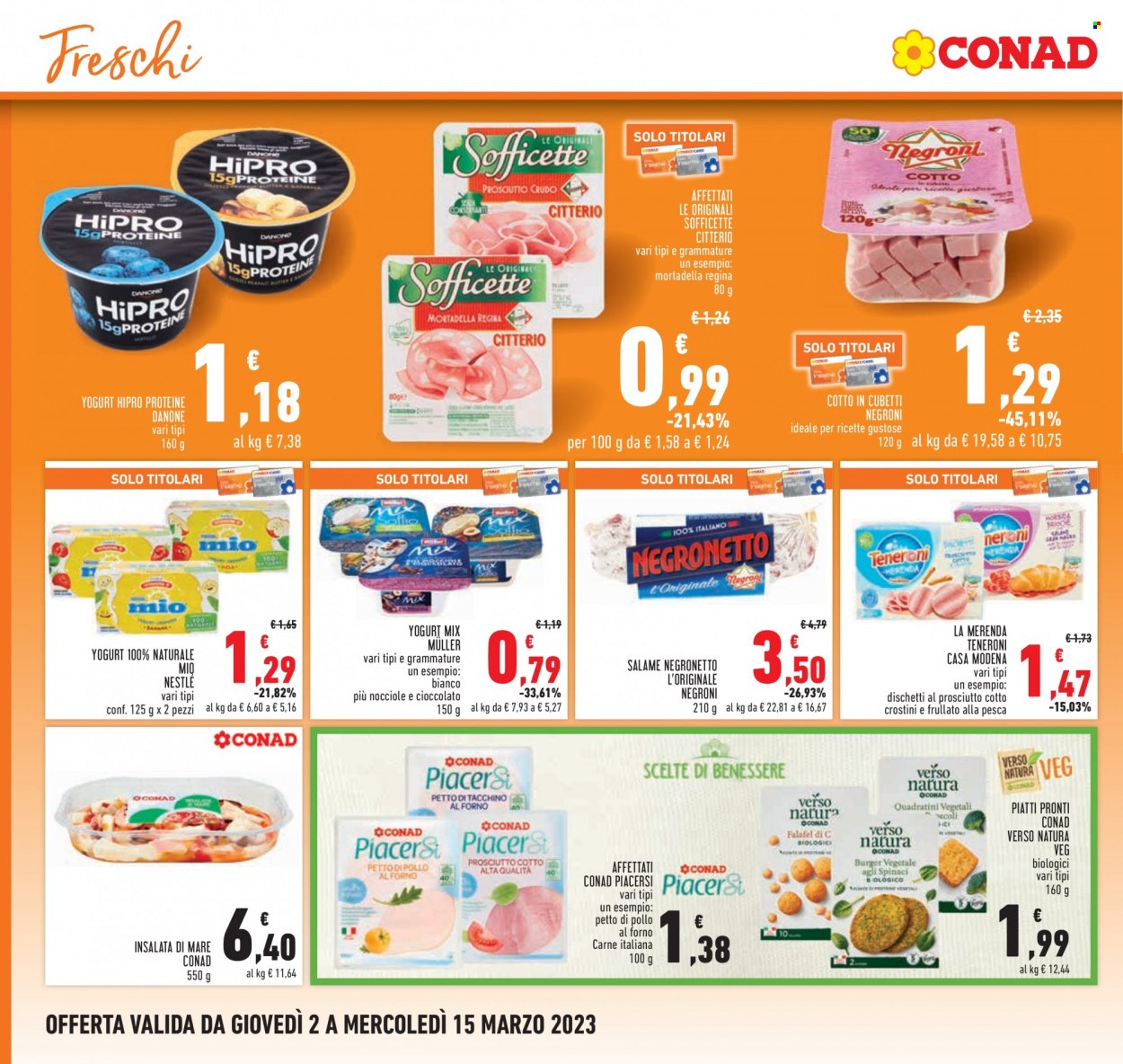 Volantino Conad - 2/3/2023 - 15/3/2023. Pagina 14