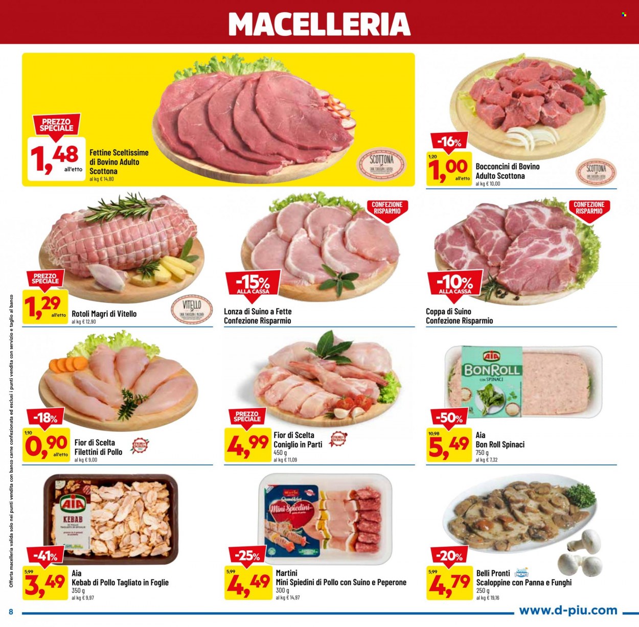 Volantino Dpiù - 27/2/2023 - 12/3/2023. Pagina 8