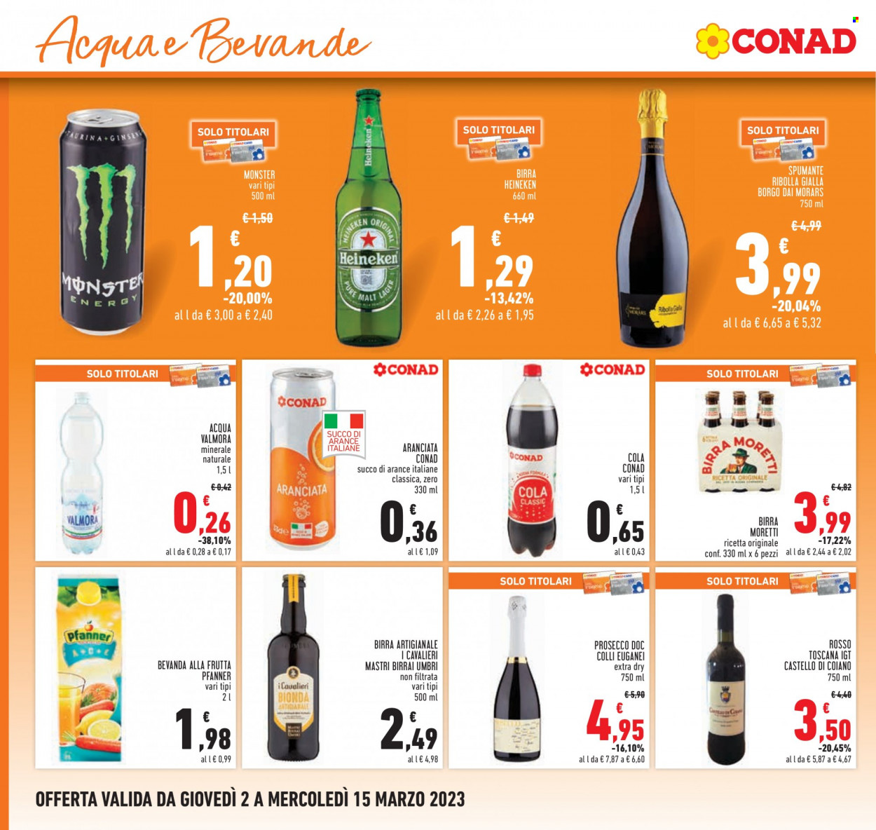 Leták Conad - 2.3.2023 - 15.3.2023. Strana 18