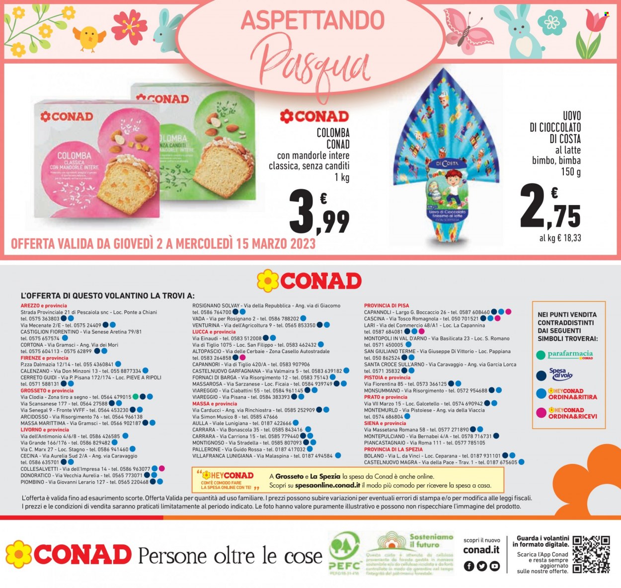 Leták Conad - 2.3.2023 - 15.3.2023. Strana 28