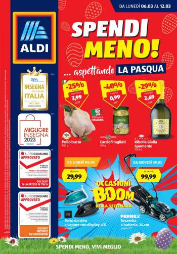 Volantino Aldi - 6/3/2023 - 12/3/2023.