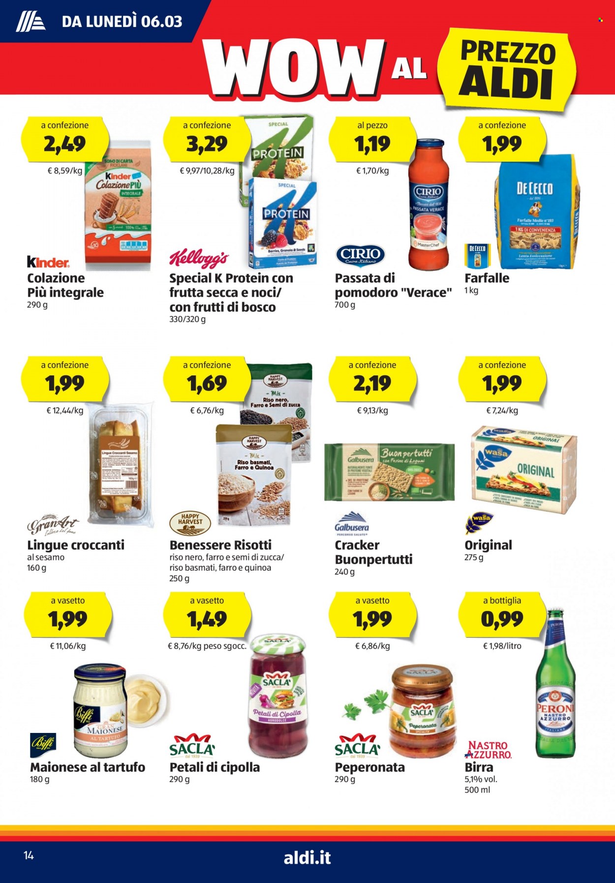 Volantino Aldi - 6/3/2023 - 12/3/2023. Pagina 14