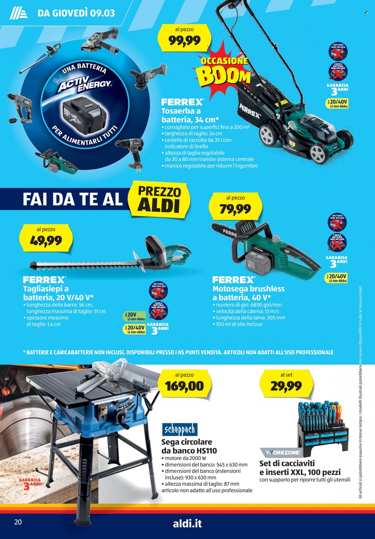 Volantino Aldi - 6/3/2023 - 12/3/2023. Pagina 20