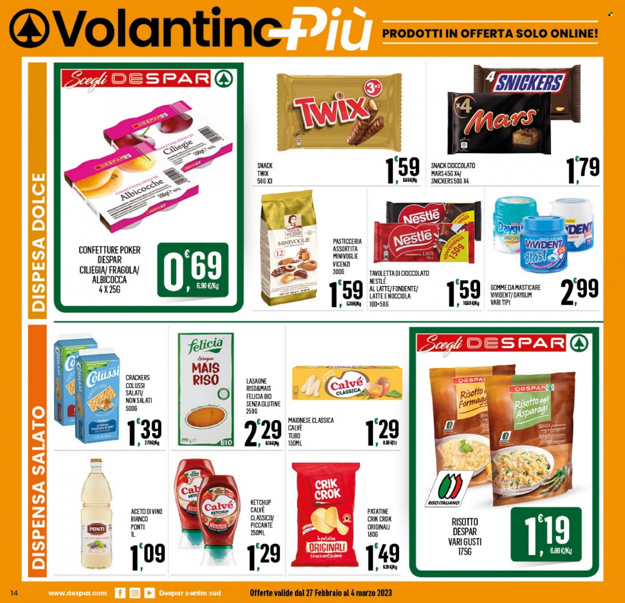 Volantino Despar - 27/2/2023 - 4/3/2023. Pagina 14