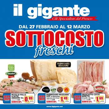 Volantino Il Gigante - 27/2/2023 - 12/3/2023.