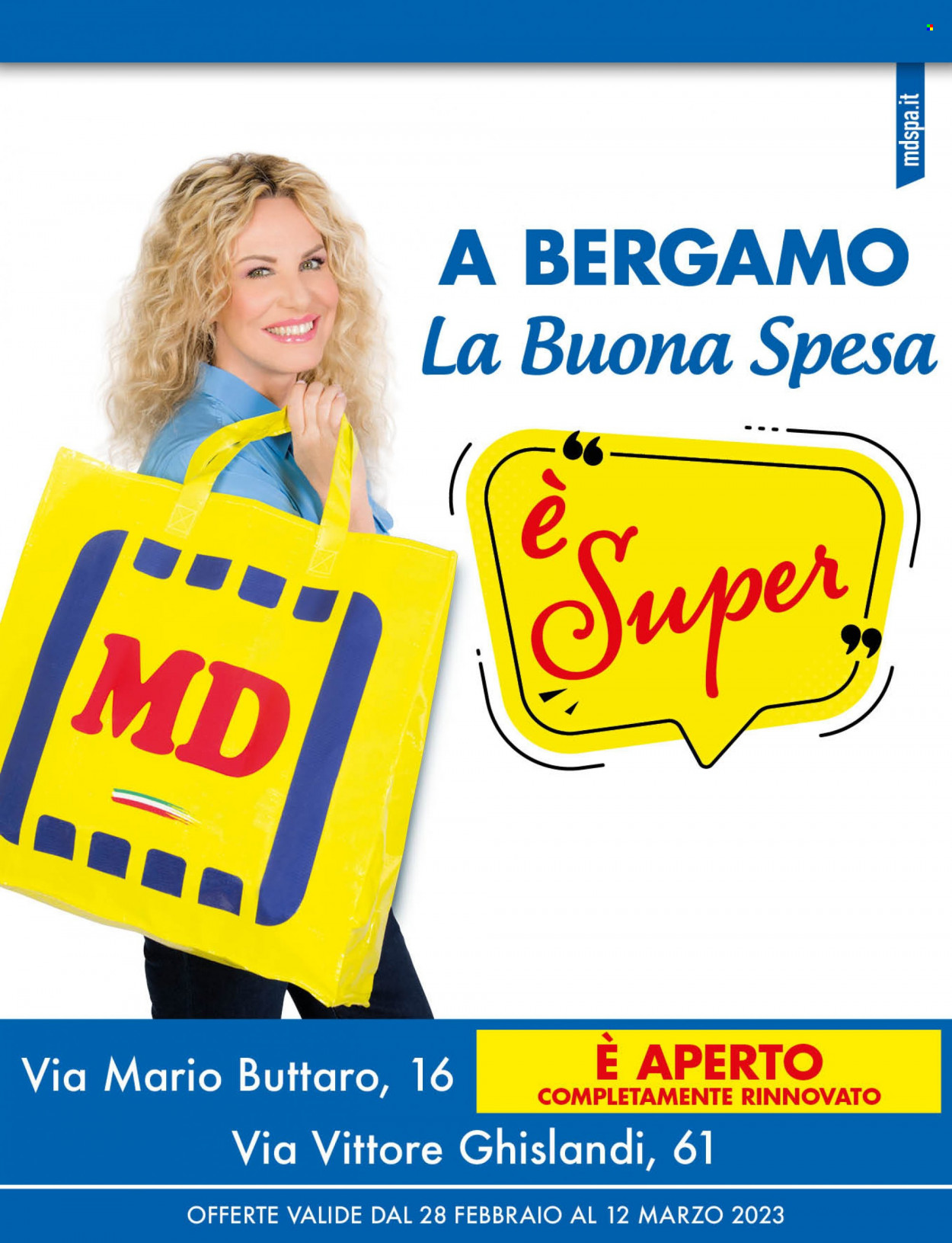 Volantino MD Discount - 28/2/2023 - 12/3/2023. Pagina 1