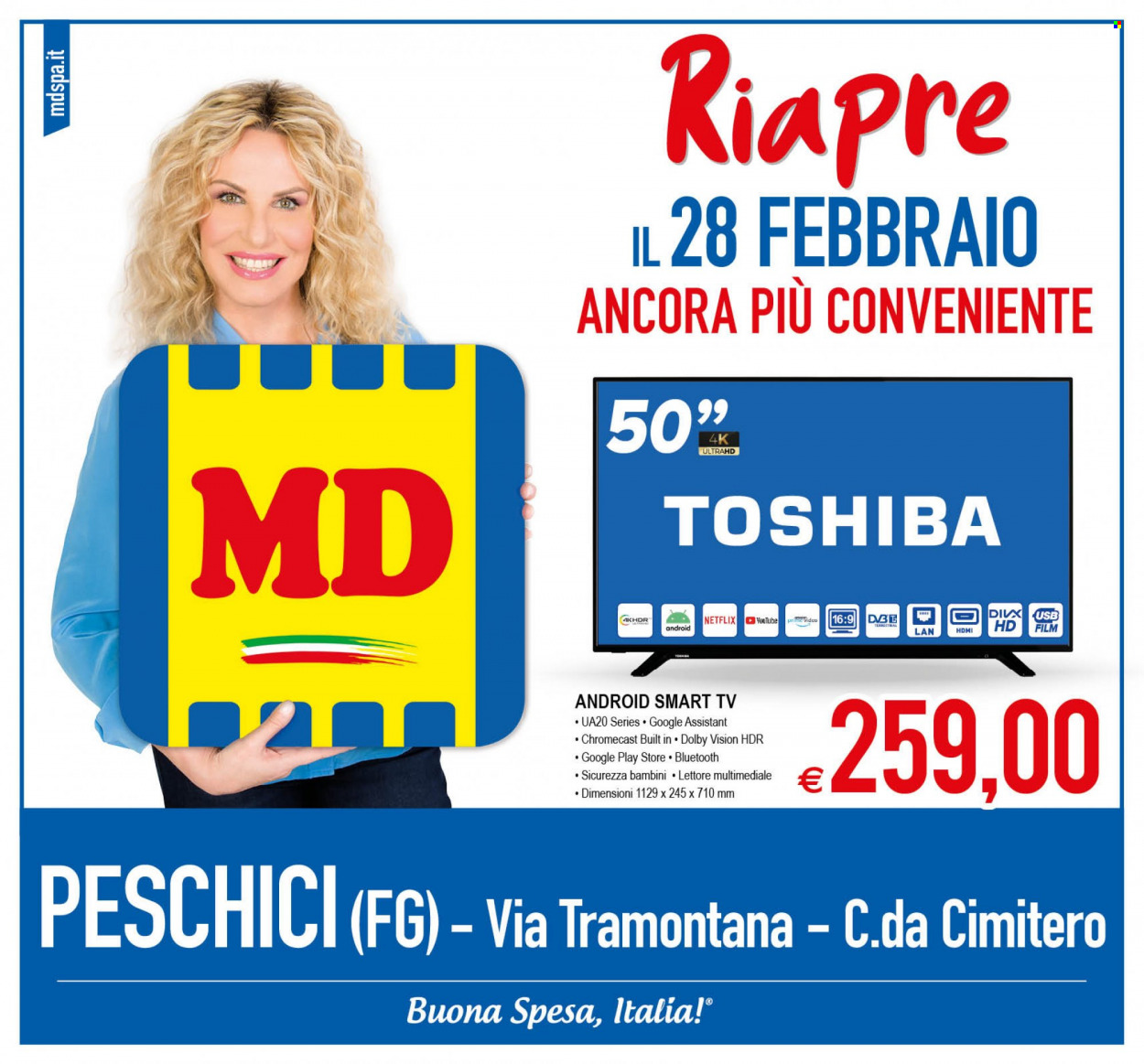 Leták MD Discount - 28.2.2023 - 12.3.2023. Strana 1