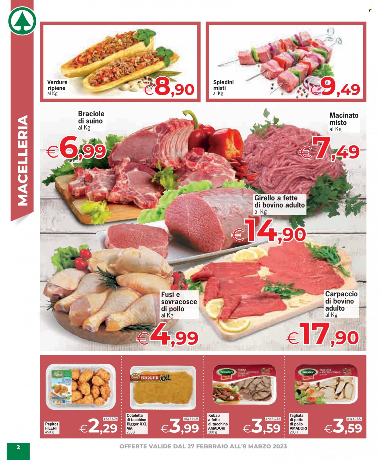 Leták Eurospar - 27.2.2023 - 8.3.2023. Strana 2