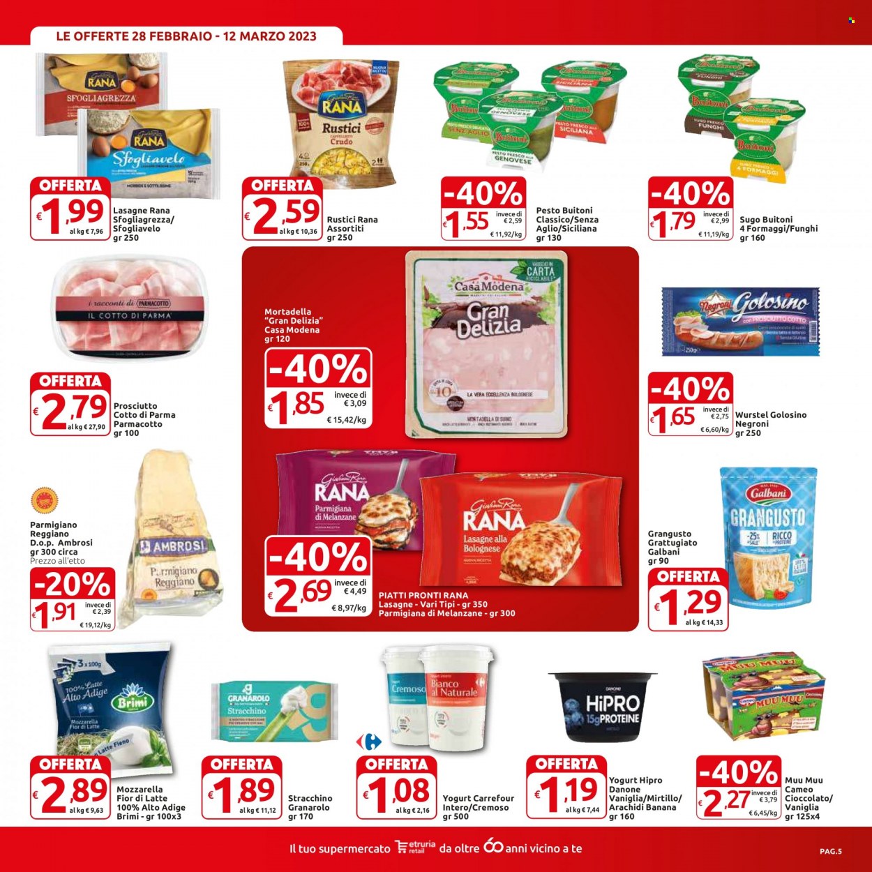Volantino Carrefour - 28/2/2023 - 12/3/2023. Pagina 5