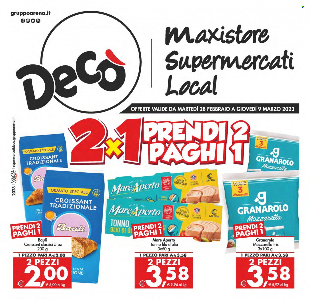 Leták Deco - 28.2.2023 - 9.3.2023. Strana 1