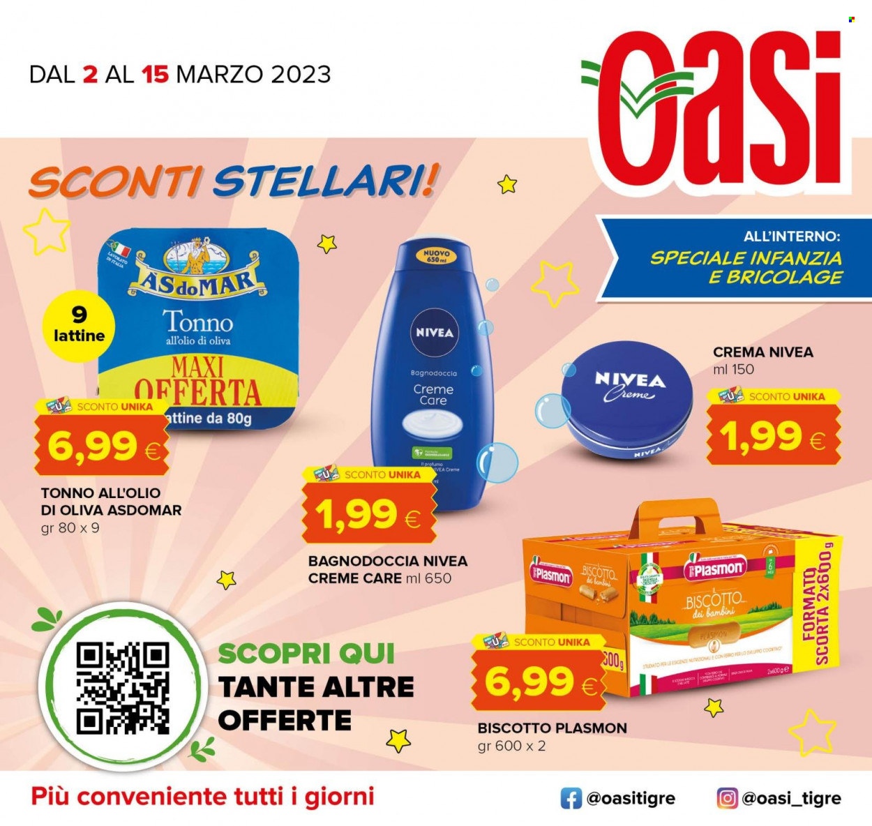 Volantino Oasi - 2/3/2023 - 15/3/2023. Pagina 1