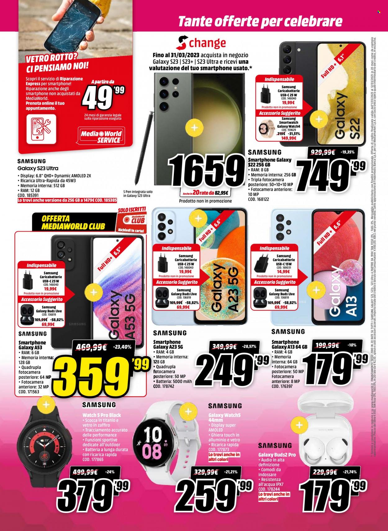 Volantino MediaWorld - 1/3/2023 - 12/3/2023. Pagina 2
