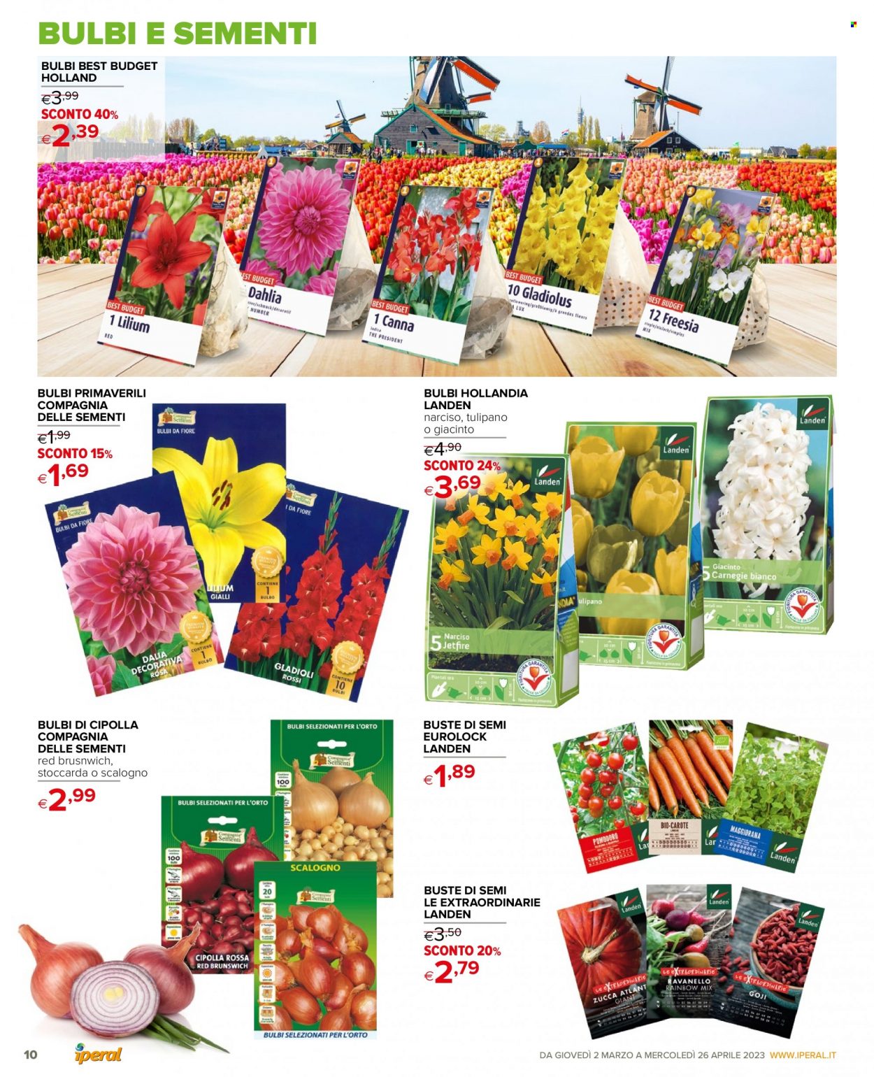 Volantino Iperal - 2/3/2023 - 26/4/2023. Pagina 10