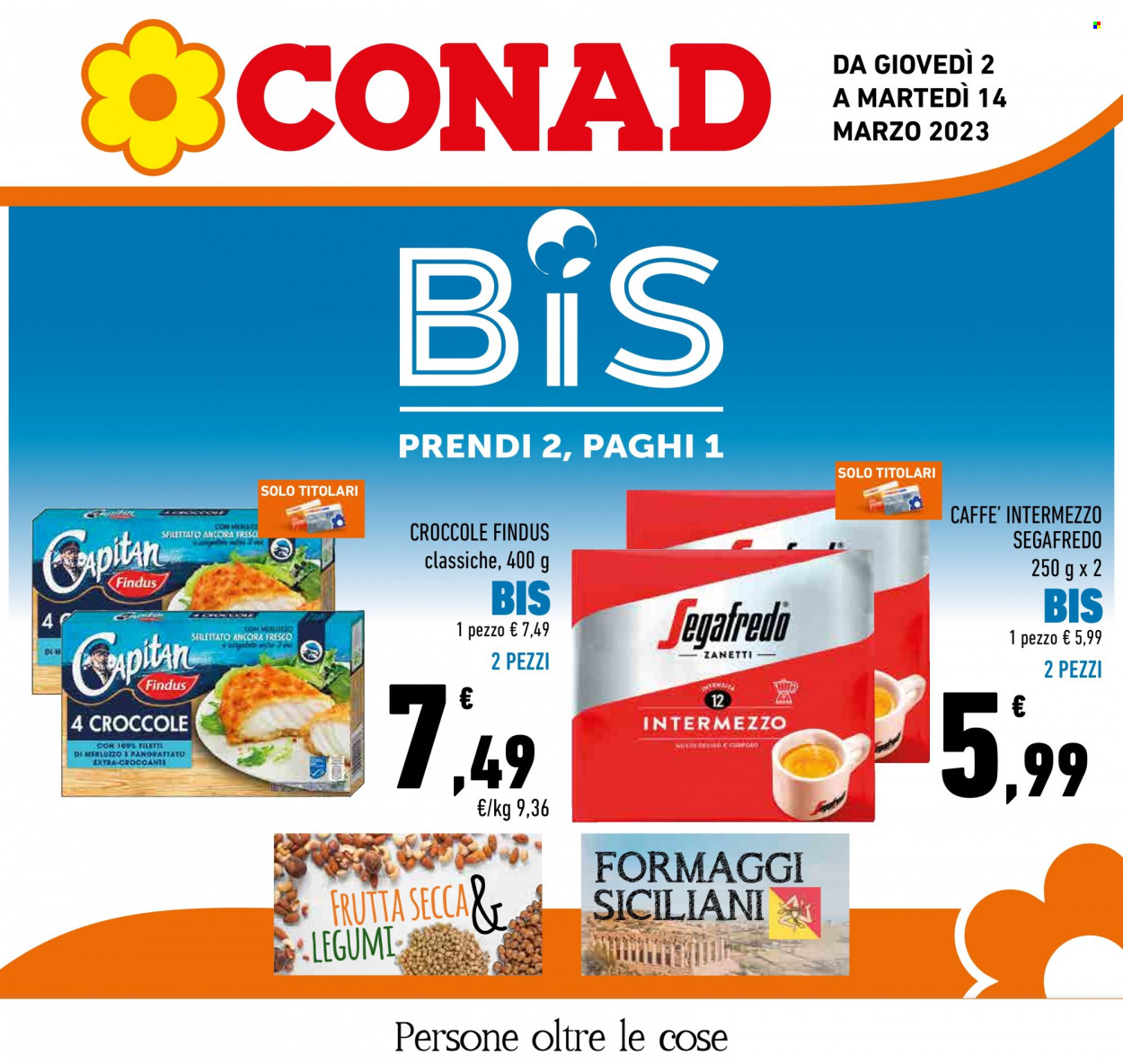 Leták Conad - 2.3.2023 - 14.3.2023. Strana 1