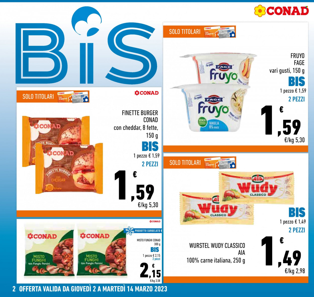 Leták Conad - 2.3.2023 - 14.3.2023. Strana 2