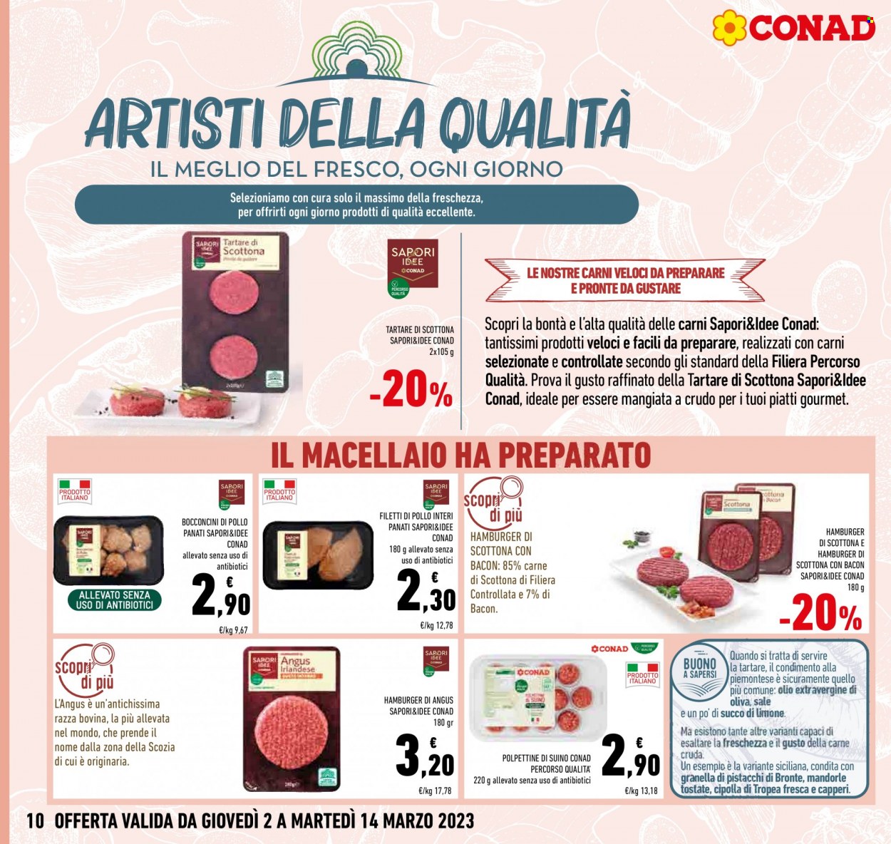 Volantino Conad - 2/3/2023 - 14/3/2023. Pagina 10