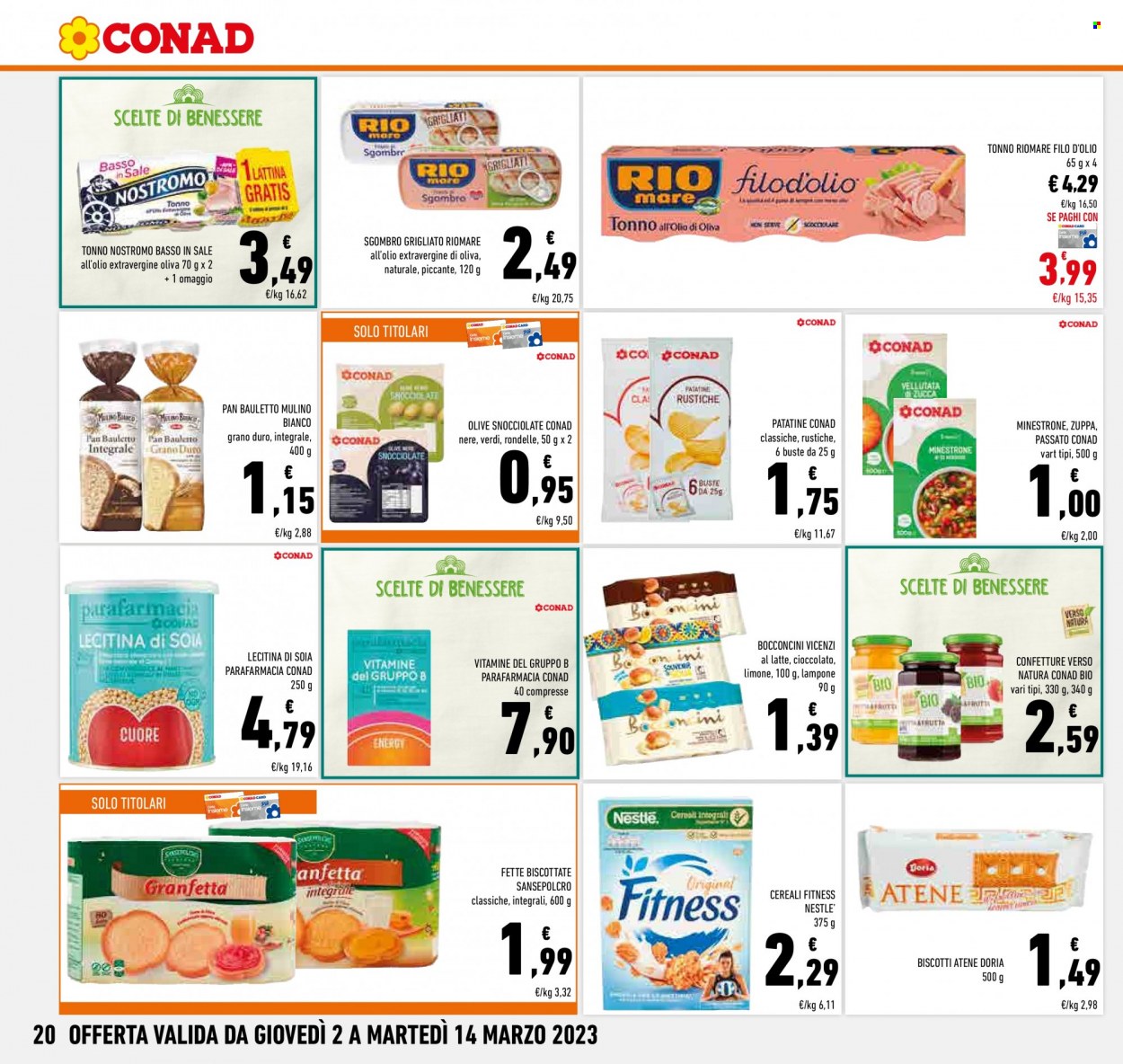 Leták Conad - 2.3.2023 - 14.3.2023. Strana 20