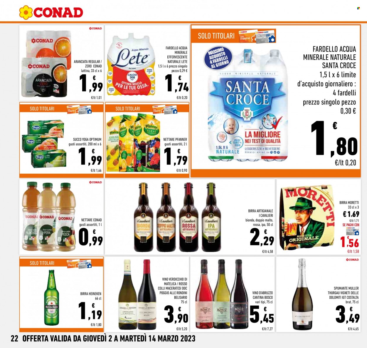 Leták Conad - 2.3.2023 - 14.3.2023. Strana 22