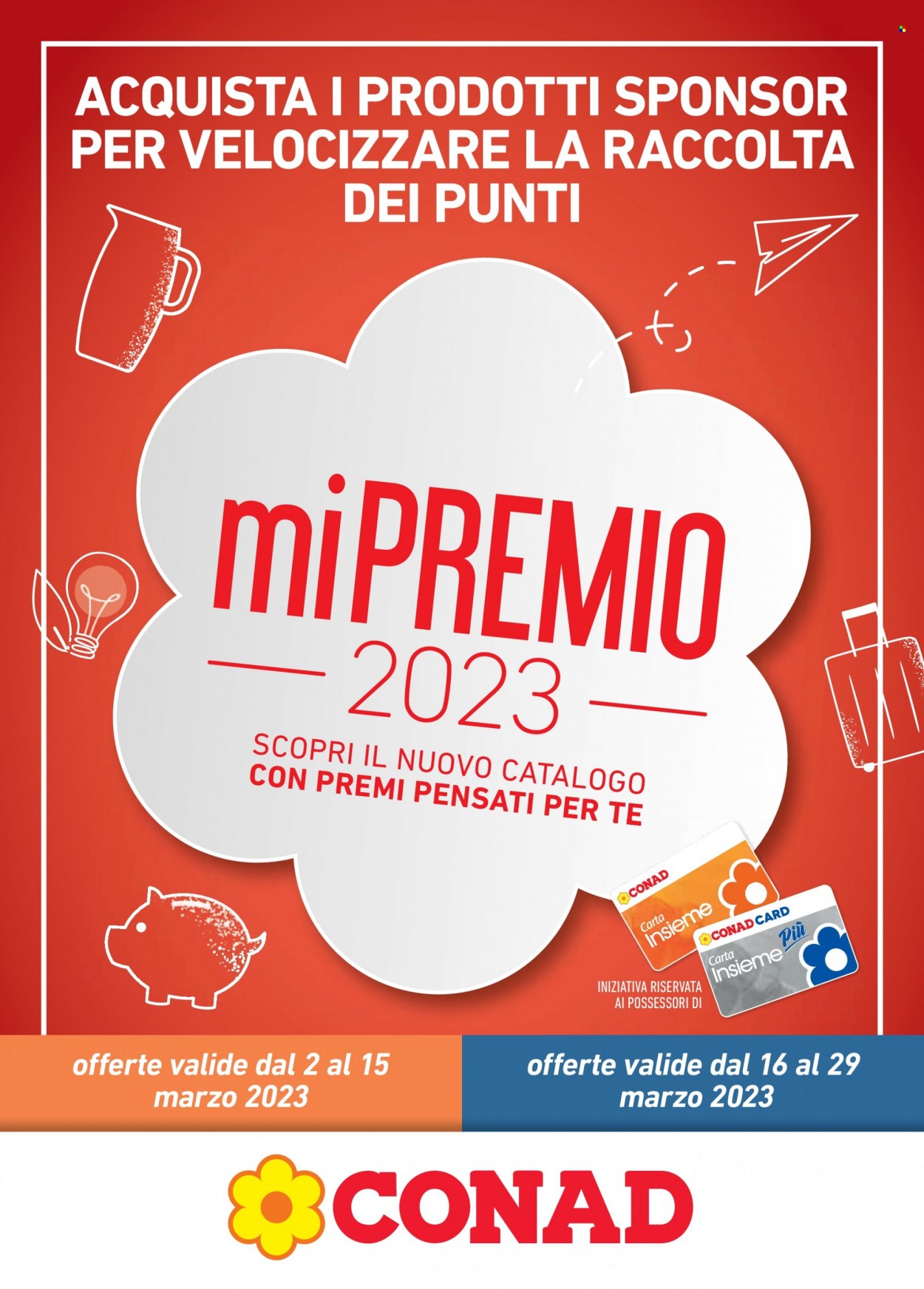 Leták Conad - 2.3.2023 - 29.3.2023. Strana 1